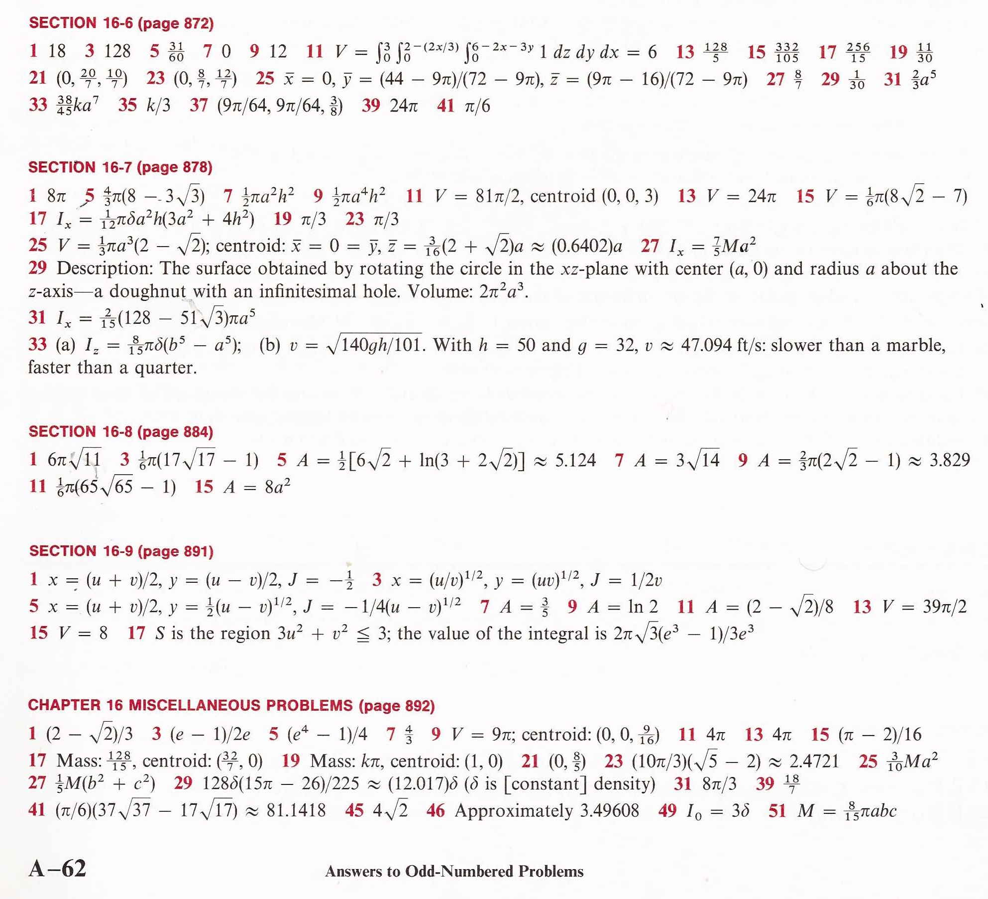 Math 254h Old Assignments