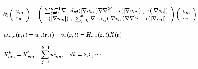 PDE transform scheme